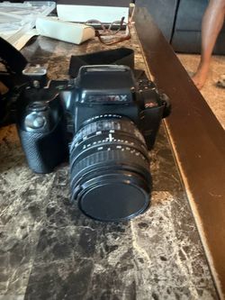 Pentax 35mm Film SLR Camera with Lens