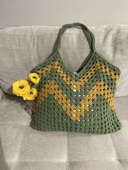 Handmade Crochet bag.