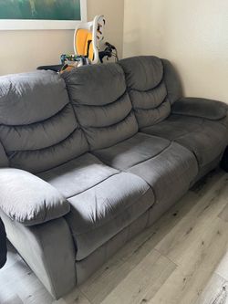Sofa reclinable electrico