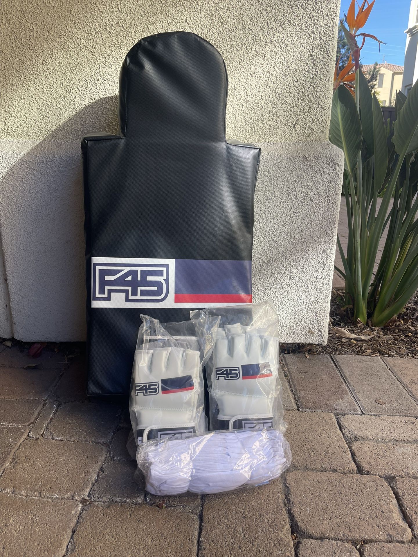 Boxing Pad + 2 Sets Gloves