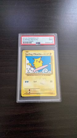 PSA 9 Surfing Pikachu Mint