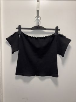 Love Off-the-Shoulder Top L/XL Black