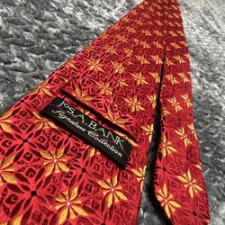 Jos A Bank Necktie 100% Silk