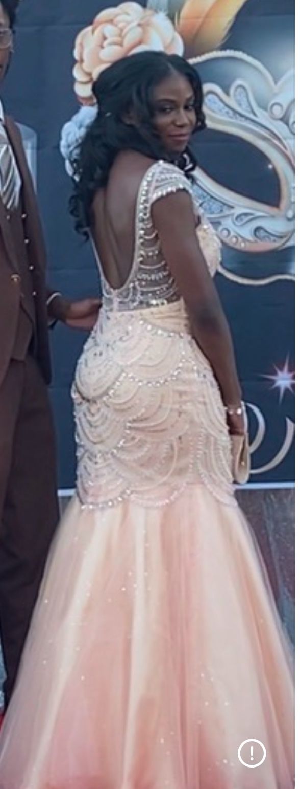Blush Pink Prom Dress 6