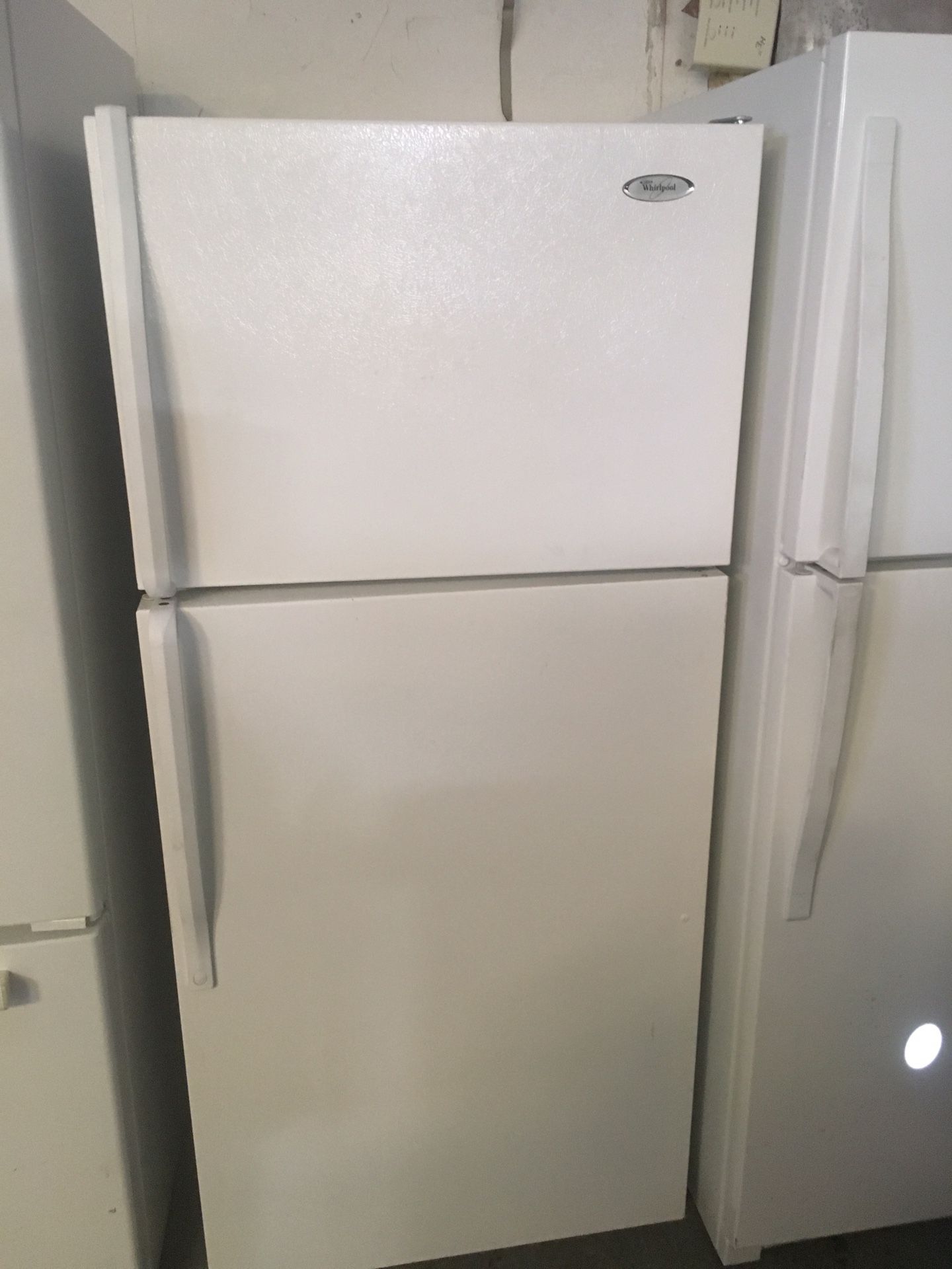 Refrigerator brand whirlpool everything is good working condition 60 days warranty