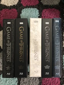 GOT Blu Ray - Seasons 1-4, 6. Opened box, never used! Perfect condition! All for $90 Or $20/each!