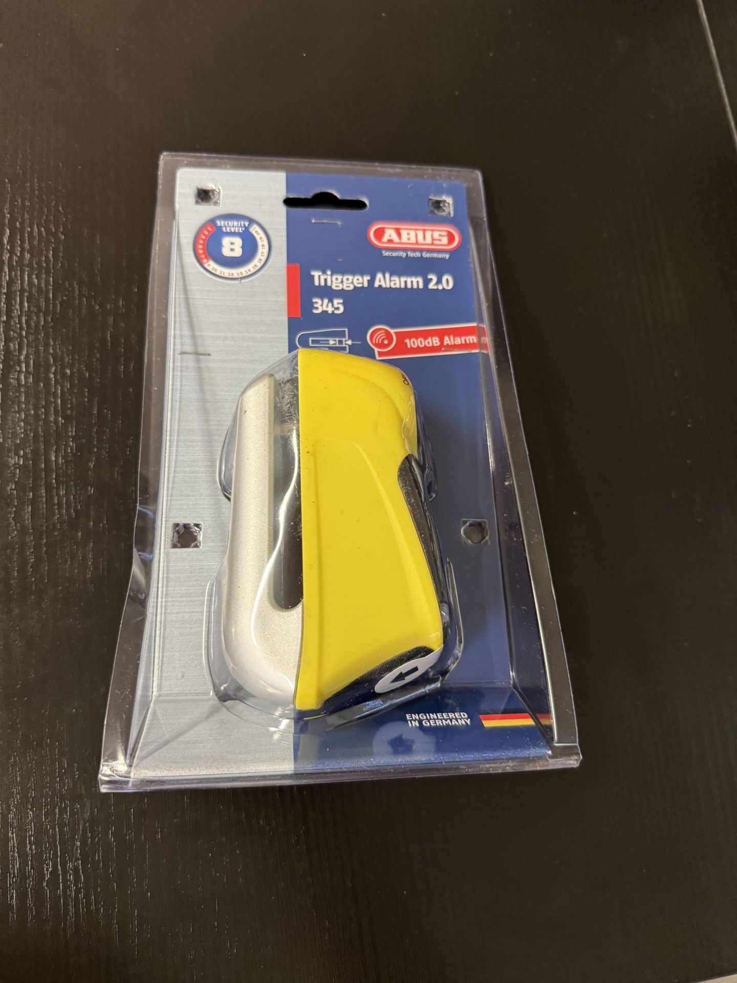 Compact Disc Lock with Anti-theft 100db, Pin 5mm, ABUS Trigger Alarm
