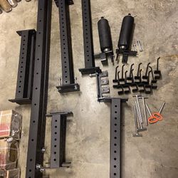Garage Gym Rack Crossmembers/accessories/attschments