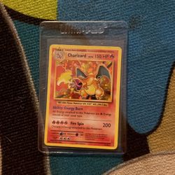 2016 Holo Graphic Charzard Mint Condition