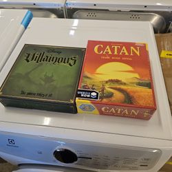 Catan and Villainous Board Games