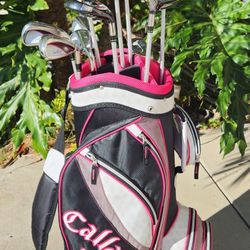Callaway Women’s Solaire Gems Golf Set – 11 Piece – Excellent Condition – Barely Used