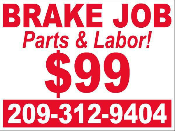 Brake Job!! {contact info removed}