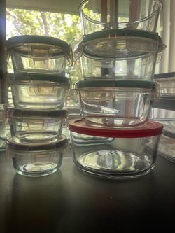 Glass Food Storage & Bakeware Lot – Pyrex, IKEA, Snapware (21 pcs)