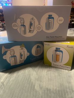 Milk storage pouches
