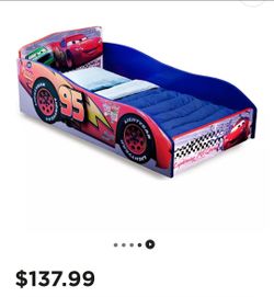 Disney Pixar cars wood toddler bed