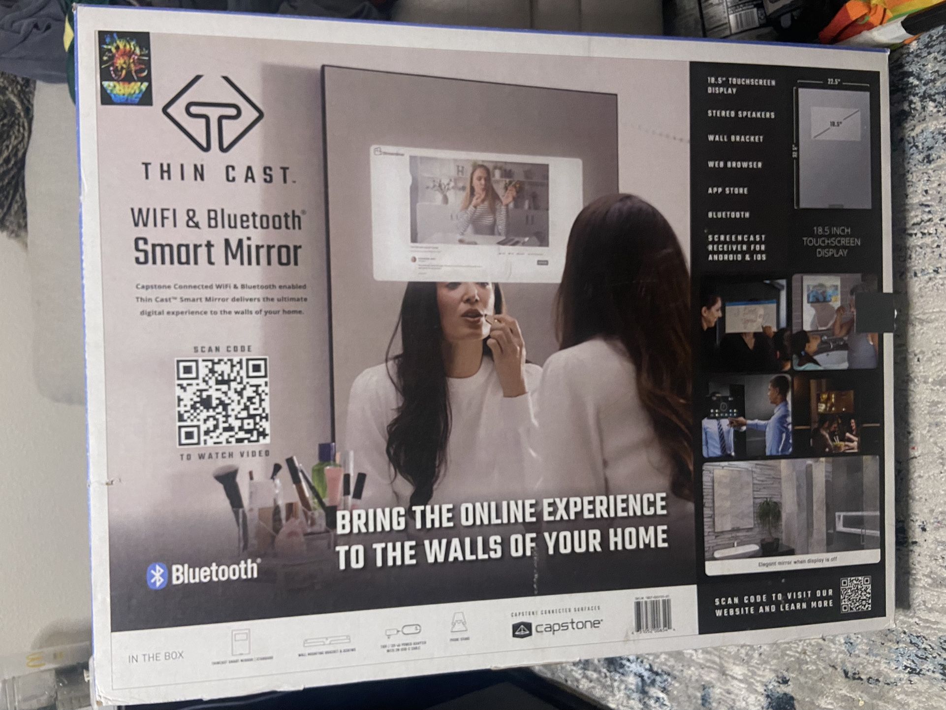 Smart Mirror With Screen