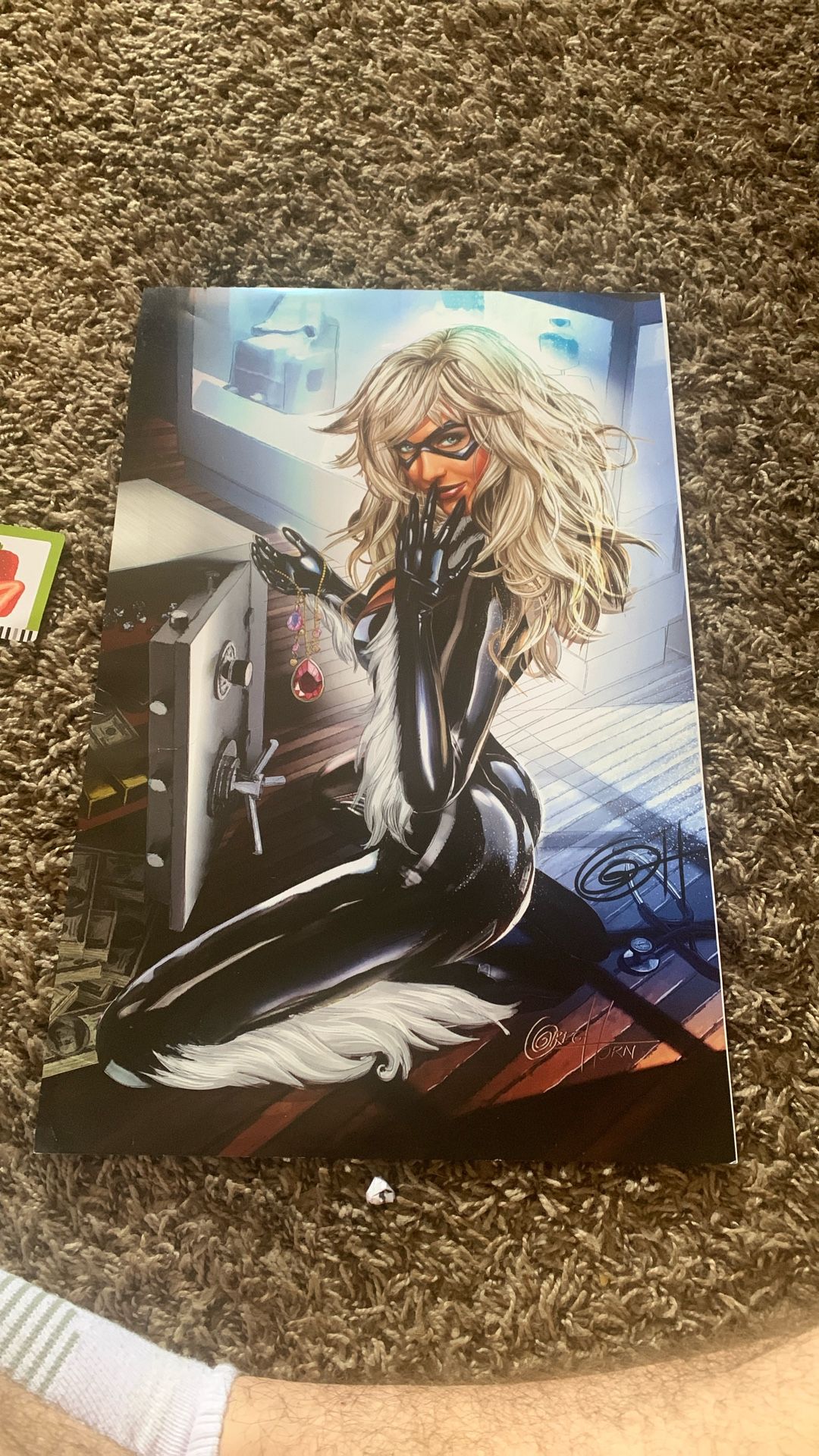 Black Cat Poster