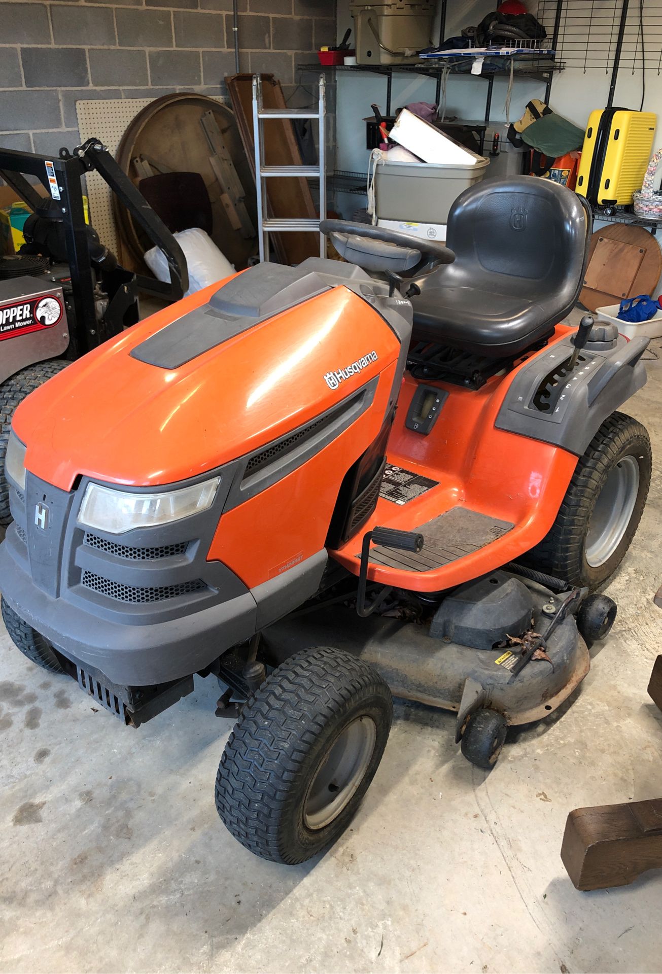 Husqvarna mower 48 inch cut lawn tractor Hydrostatic