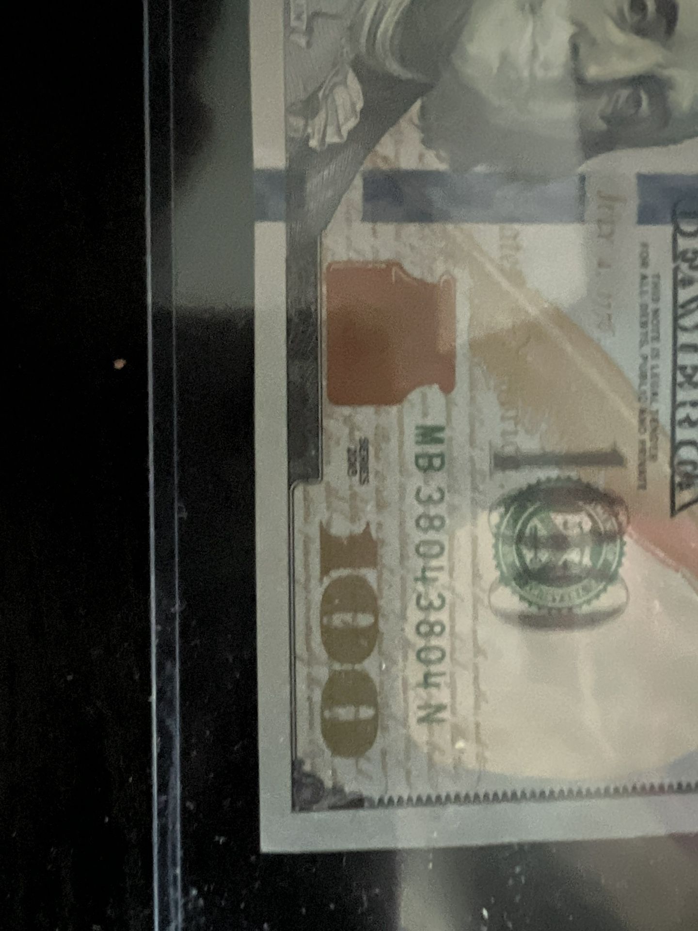 (2) $100 Bills