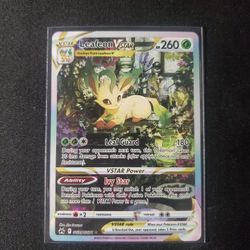 Pokémon Leafeon Vstar Crown Zenith 