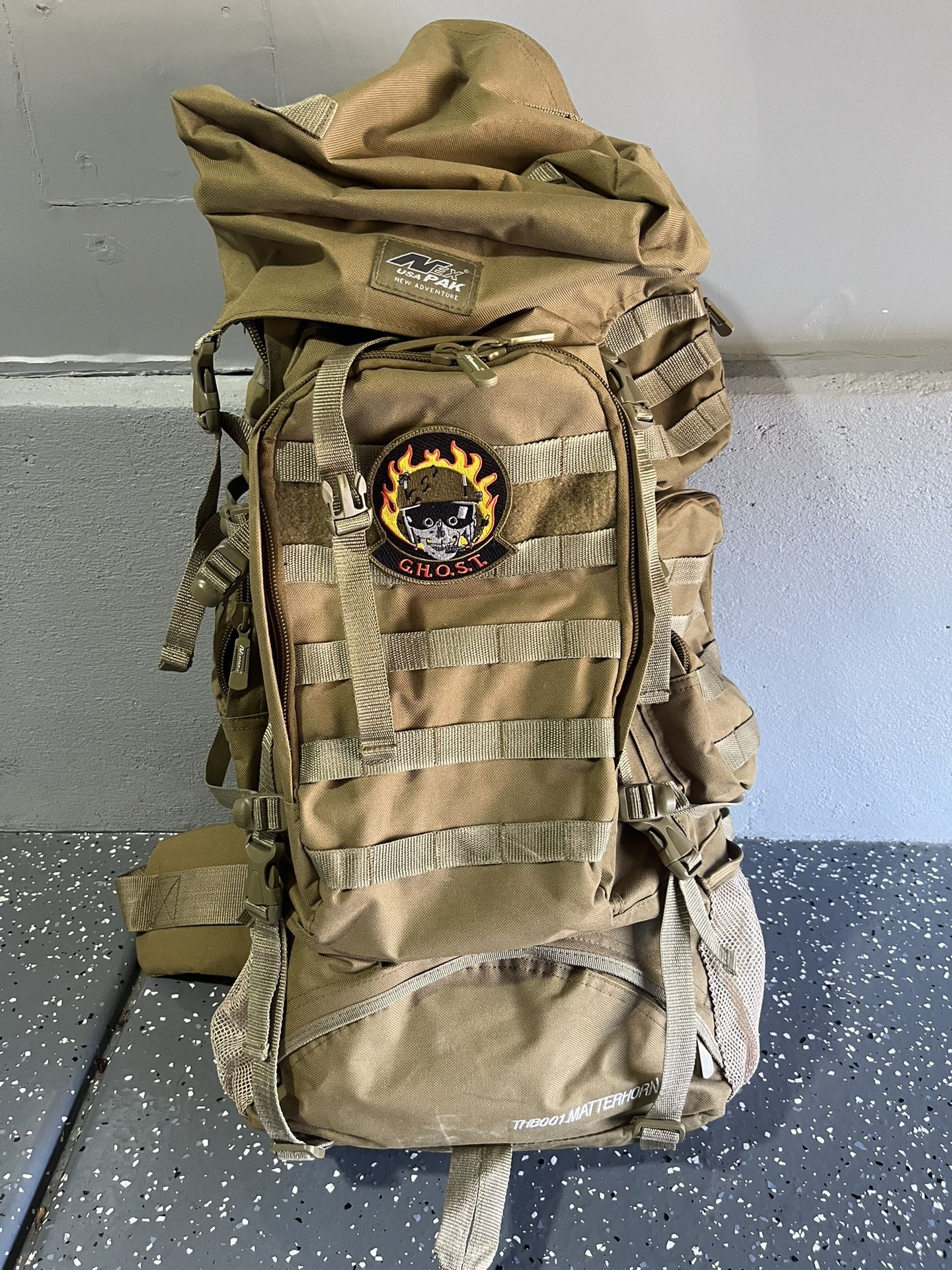 Large Military Outdoor Backpack For Hunting Camping Traveling