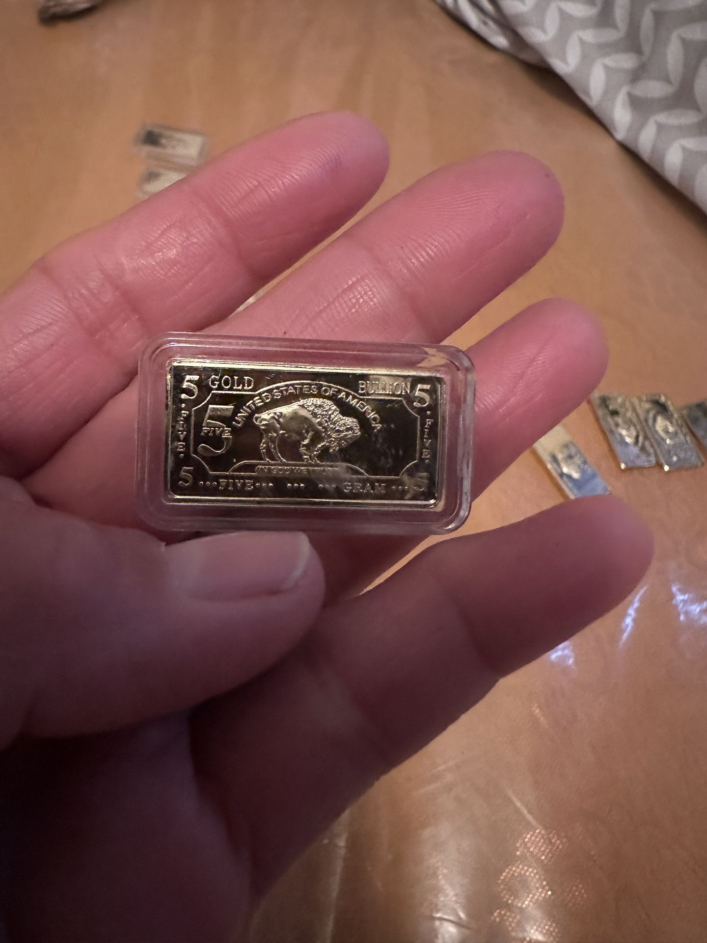 .999fine Gold Amount $5