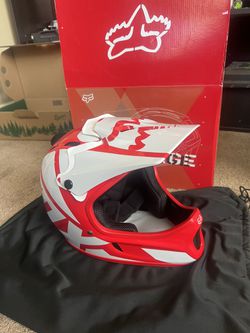 Brand New Fox Rampage Downhill Mountain Bike Helmet  Thumbnail