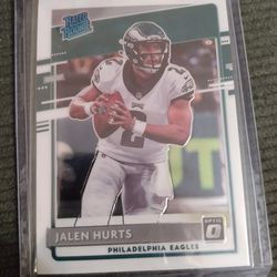 
2020 Donruss Optic Jalen Hurts Rated Rookie Eagles #164