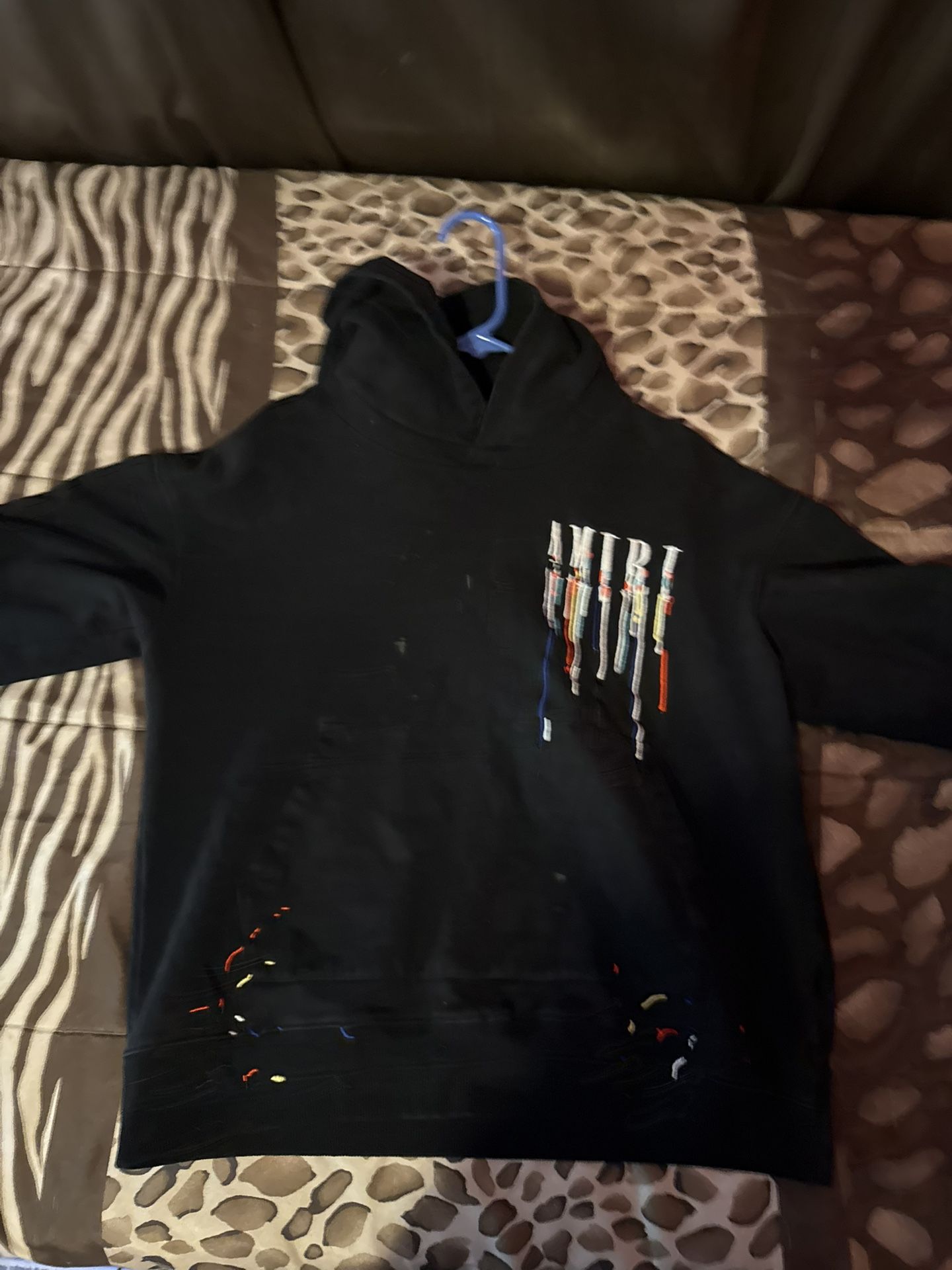 Amiri Black Hoodie