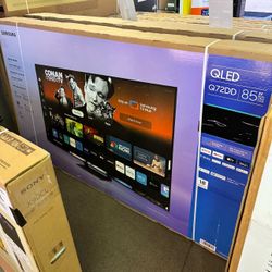 85” Samsung QLED Q72D 4K UHD Smart Tv 
