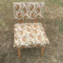 Finished Chair 1960s Great Condition Original Material
