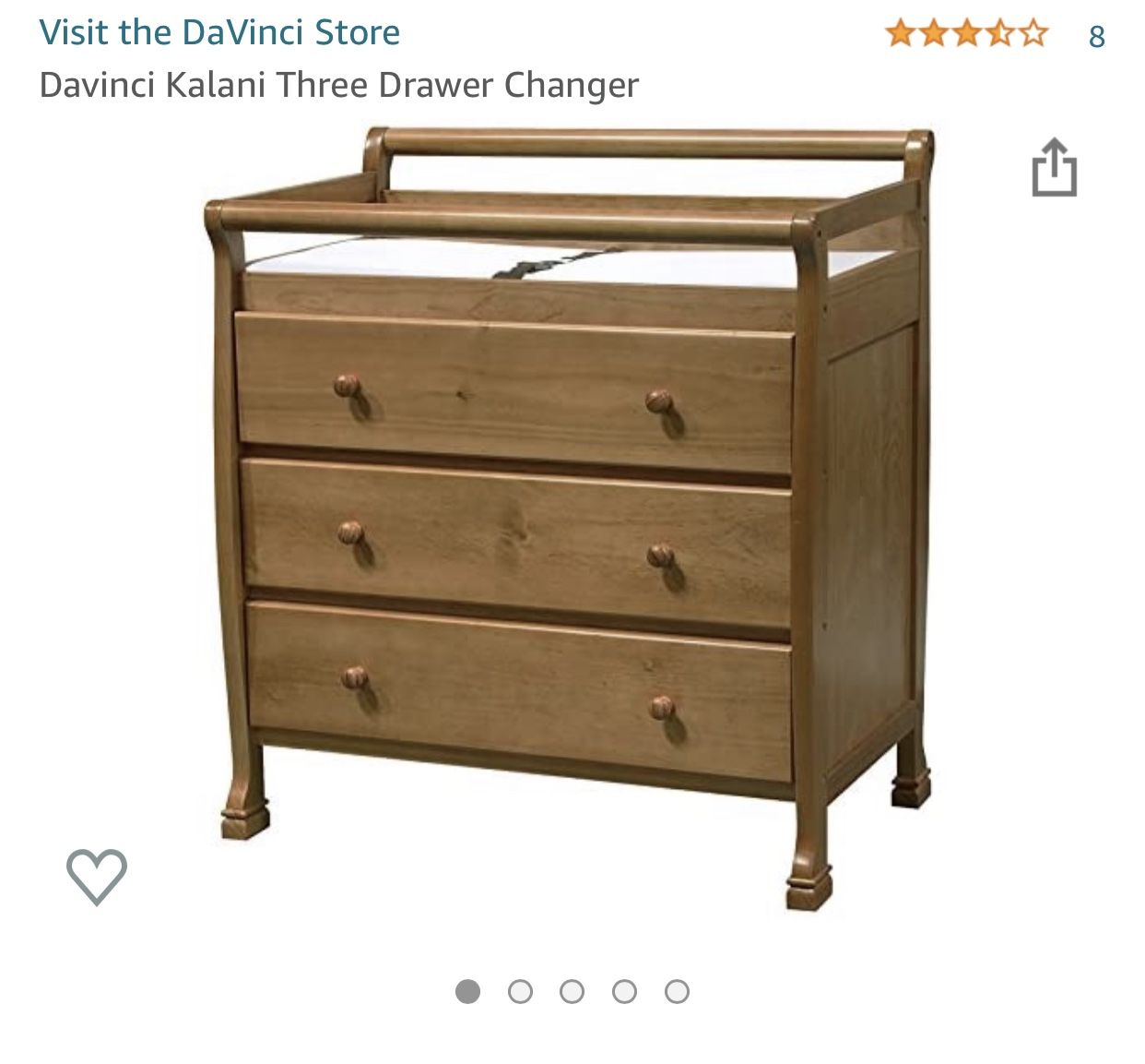 Crib And Changing Table/dresser