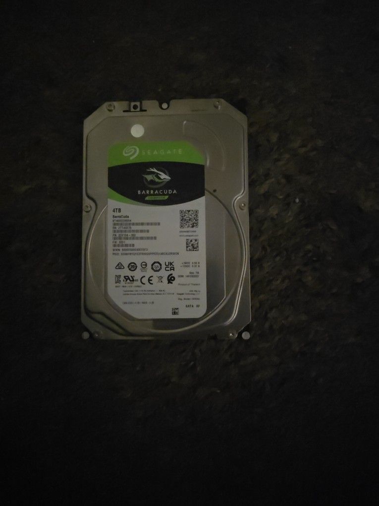 Seagate Baraccuda 4tb SSD SATA