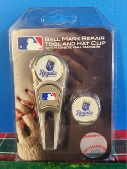 Royals MLB GOLF HAT CLIP MARK REPAIR TOOL