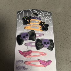 New 6 Claires Girls Hair Clips