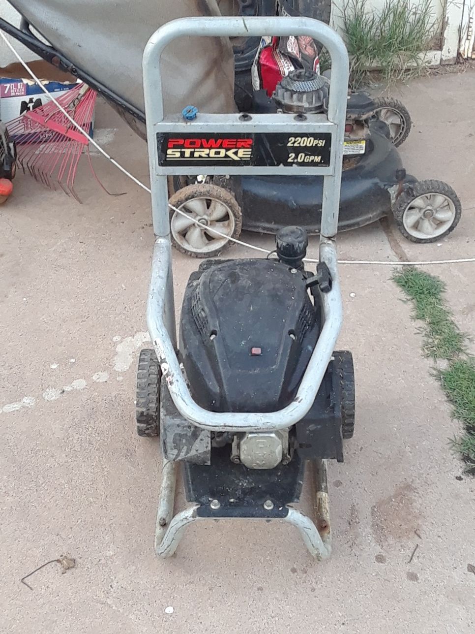 Power stroker pressure washer