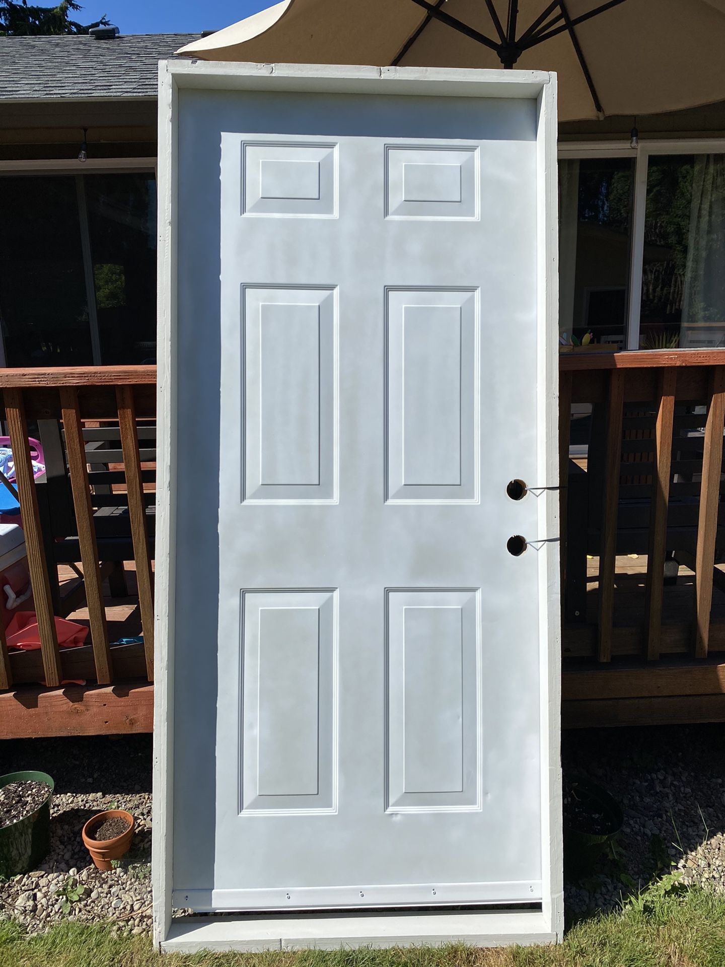Exterior Shed Door