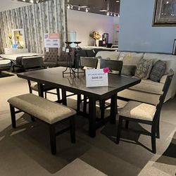 Table 4 Chairs And Bench 