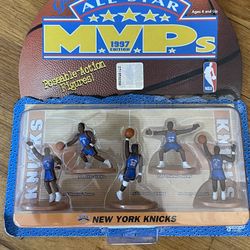 All-Star MVP's New York Knicks Basketball Posable Figures Set Toys Vintage 1997