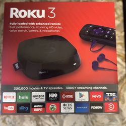 ROKU 3 Streaming box