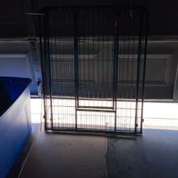 Dog Fence Outdoor Indoor, 40" Inch Height 16 Panels Dog Playpen for Large/Medium/Small Dogs Metal Dog Pen for Yard Camping and RV | Black
