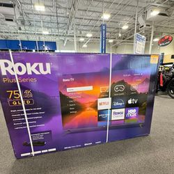 75” Roku Smart 4K LED UHD Tv