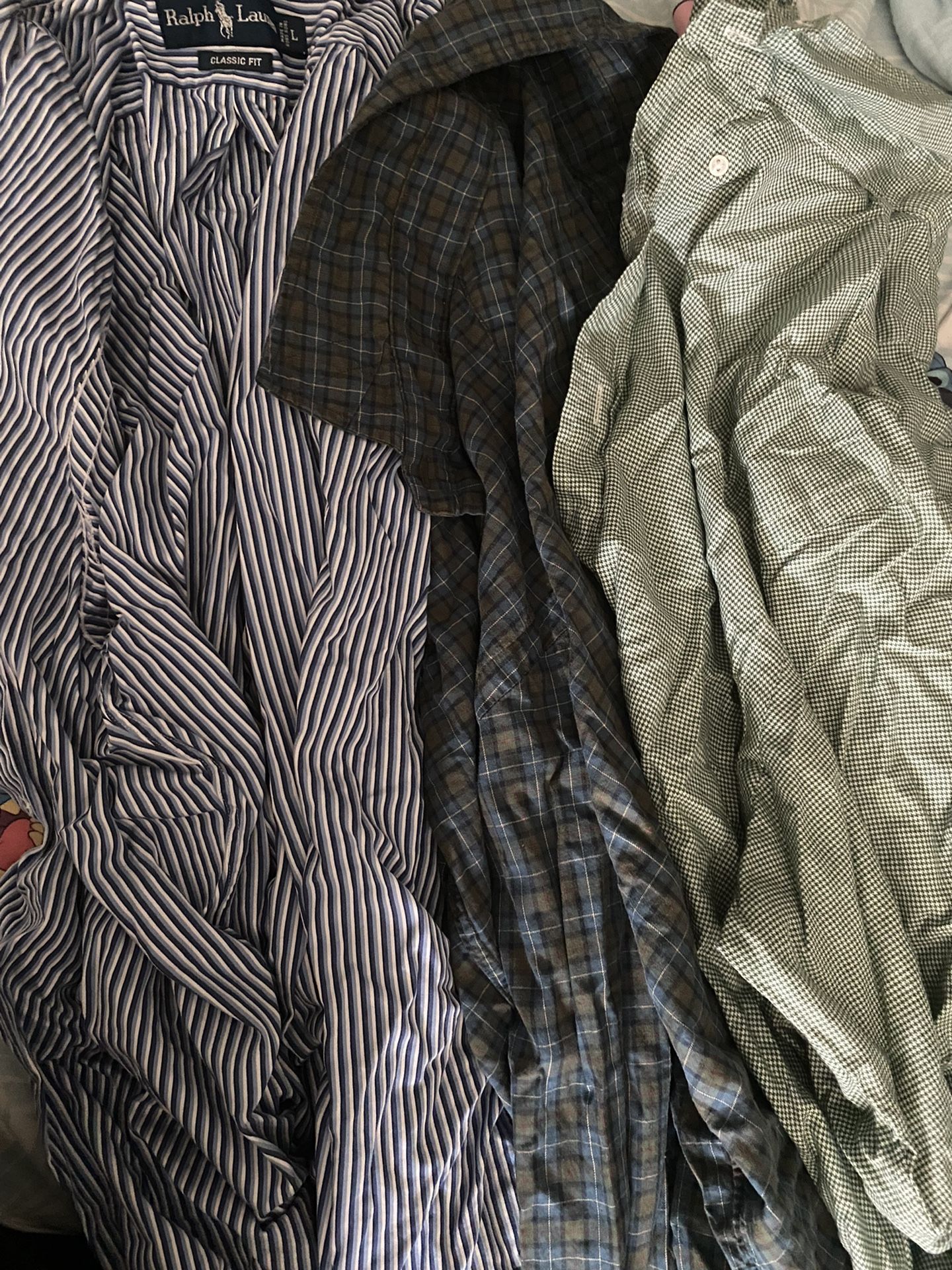 Men’s Polo Ralph Lauren Longsleeve Dress Shirts