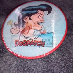 Vintage 1975 Dogpatch Amusement Park Pin