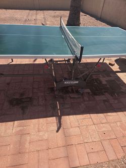 Kettler out door ping pong table