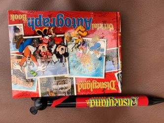 Vintage Disneyland official autograph book