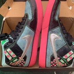 2007 Nike Mavrk Mid Premium 6.0 Skate Say Dig All American Rejects 