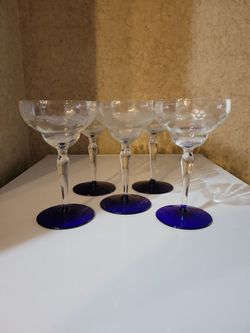 Cocktail Glasses Set Of 5