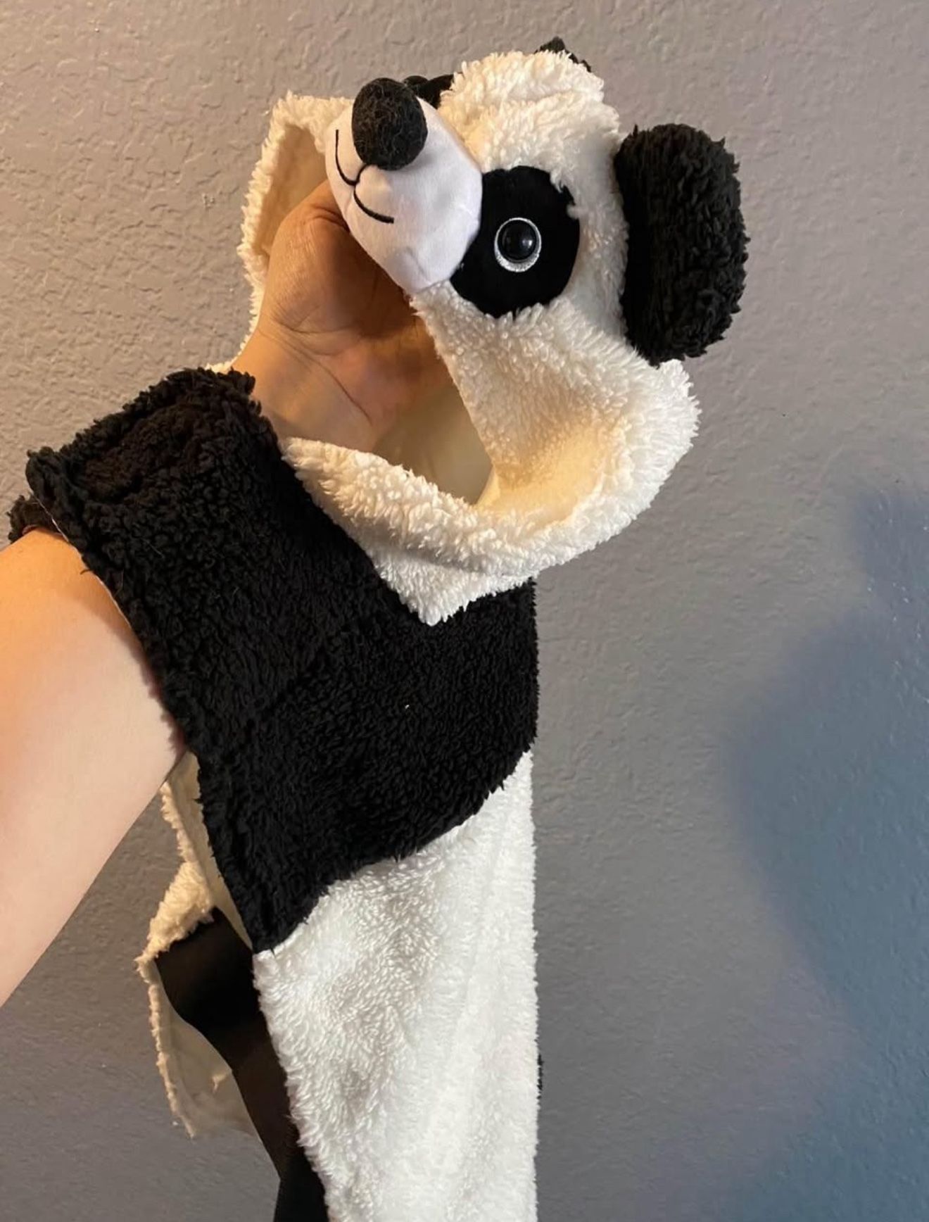 PANDA DOG COSTUME