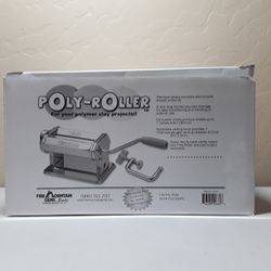 Poly-Roller™ Machine, steel, 7-inch roller with table clamp.